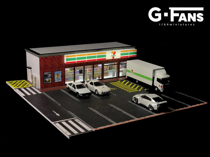 7-Eleven 1:64 Scale Diorama by G-Fans