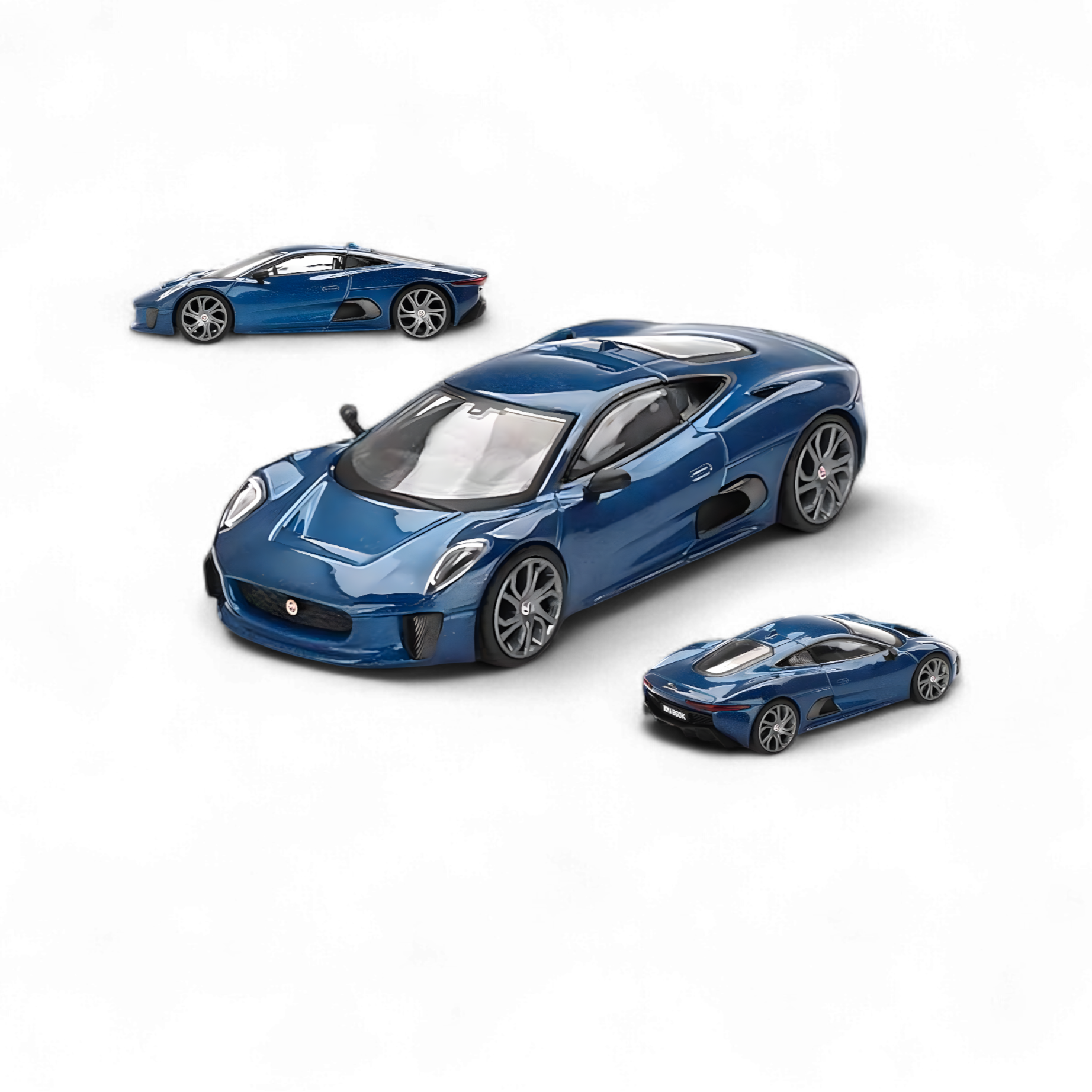 Jaguar C-X75 Blue #884 1:64 MGT00884 By Mini GT