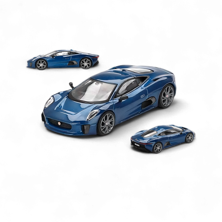 Jaguar C-X75 Blue #884 1:64 MGT00884 By Mini GT