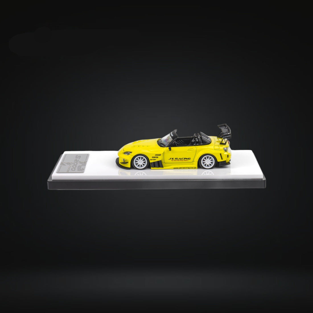 Honda S2000 JS Racing Custom in Indy Yellow Pearl 1:64 by Microturbo - 5