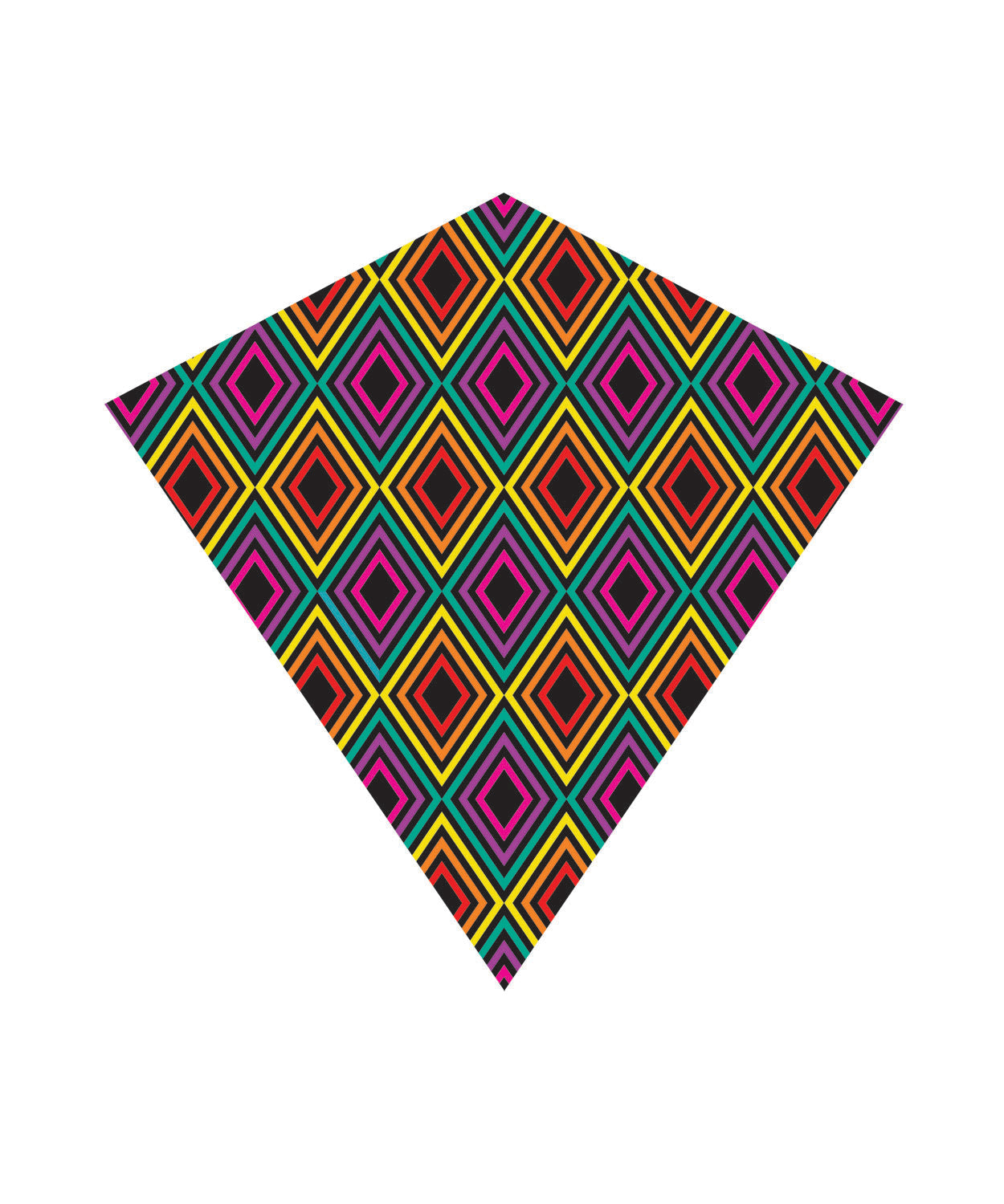 Kite - 31 Inch Wide WindNSun WindDiamond Infinity Nylon Kite