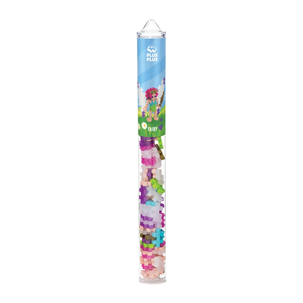 Plus Plus - Tube 70 pieces - FAIRY Puzzle Blocks Tube View