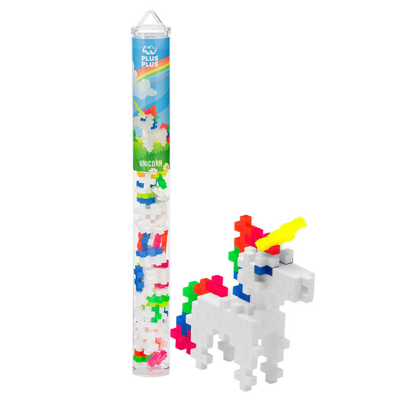 Plus Plus - Tube 70 pieces - UNICORN Puzzle Blocks – Big Boy Toys