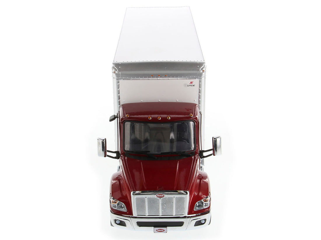 Peterbilt 536 Truck with Supreme Signature Van Body Red Metallic "Transport Series" 1/32 Diecast Model by Diecast Masters-3