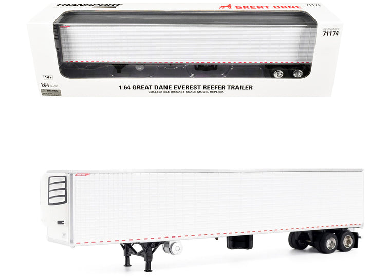 Great Dane Everest refrigerated trailer displayed with original Diecast Masters packaging