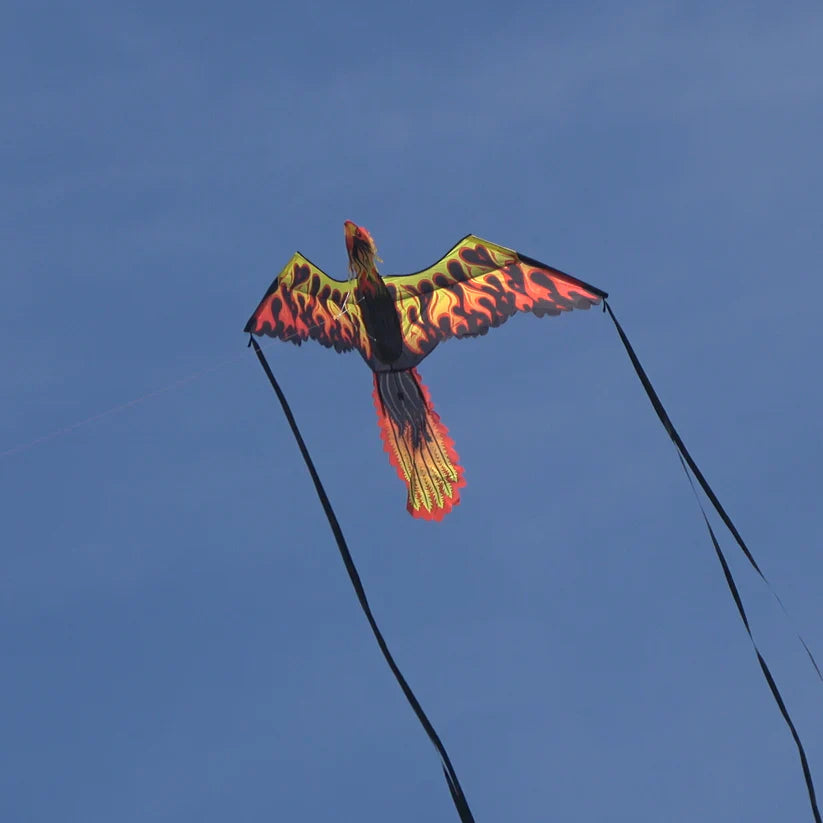 Kite - 74 inch (6 foot) Wingspan 3-D Nylon Firebird Phoenix Kite 2