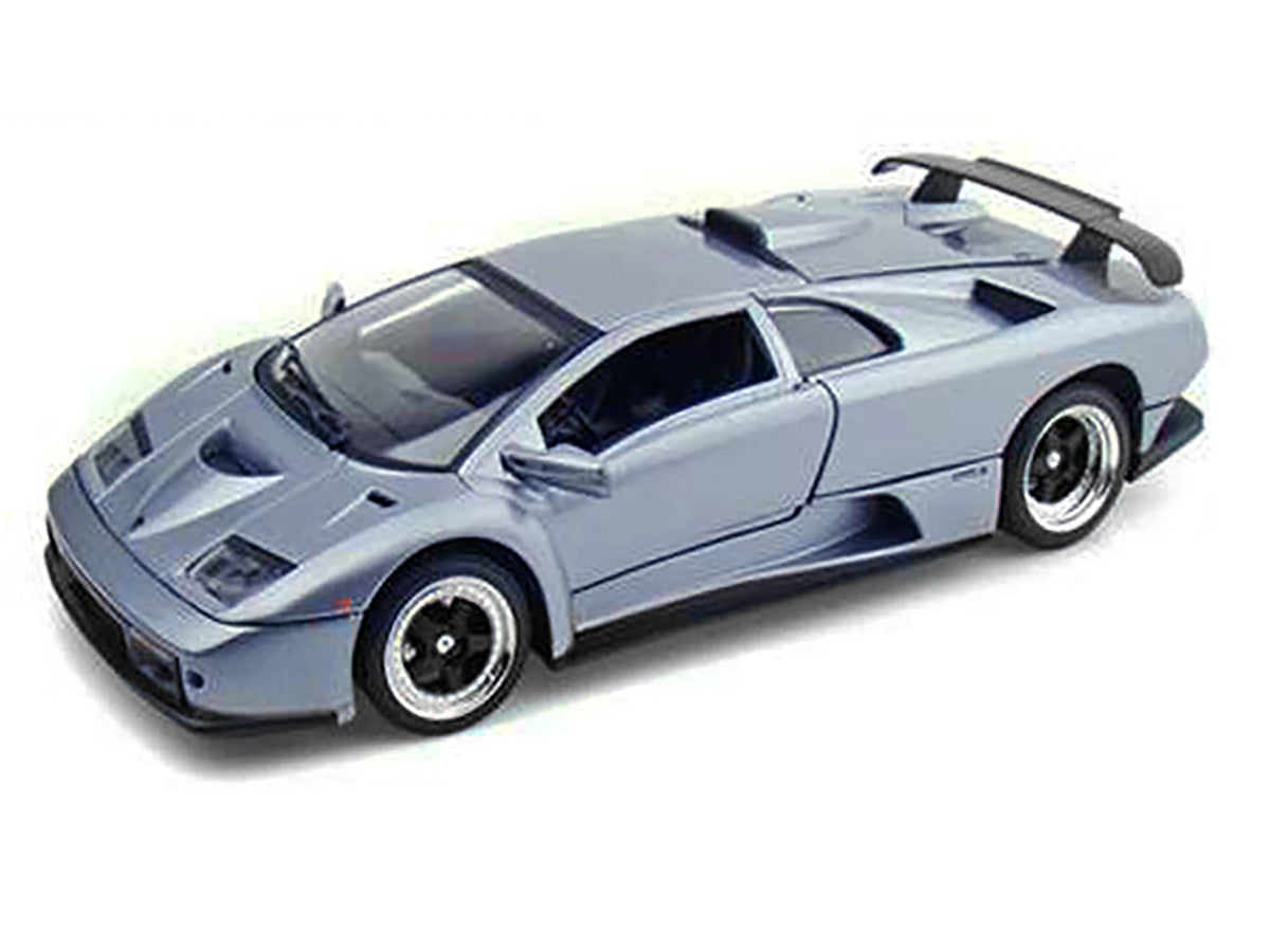 Lamborghini Diablo GT Silver 1/18 Diecast Model Car by Motormax-1