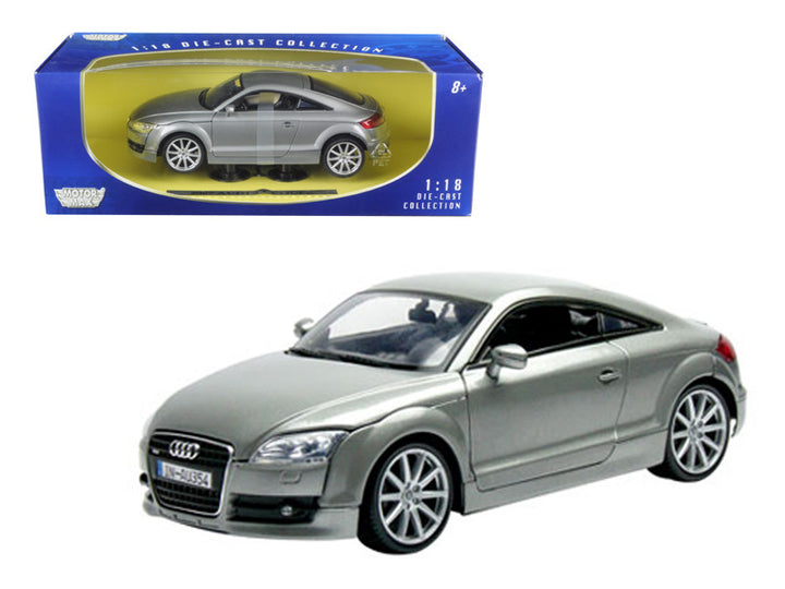 Audi 2007 TT Coupe Grey 1/18 Diecast Car Model by Motormax
