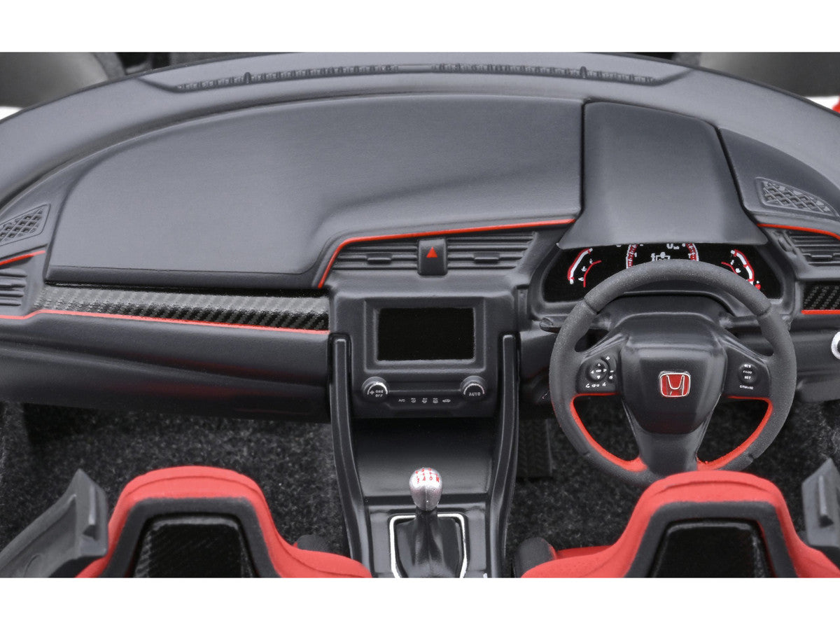 2021 Honda Civic Type R (FK8) RHD (Right Hand Drive) Crystal Black Pearl 1/18 Model Car by Autoart-2