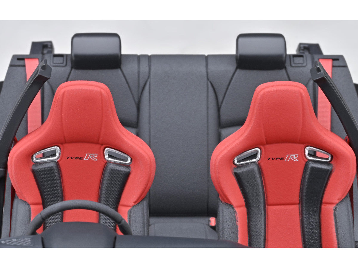 2021 Honda Civic Type R (FK8) RHD (Right Hand Drive) Crystal Black Pearl 1/18 Model Car by Autoart-3