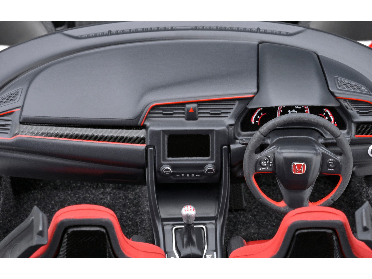 2021 Honda Civic Type R (FK8) RHD (Right Hand Drive) Racing Blue Pearl 1/18 Model Car by Autoart-2