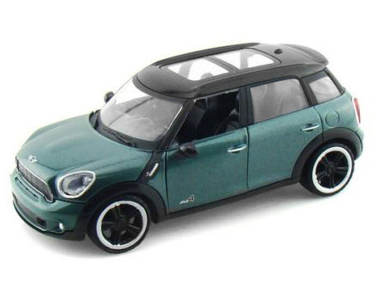 Mini Cooper S Countryman Oxford Green 1:24 diecast model car by Motormax