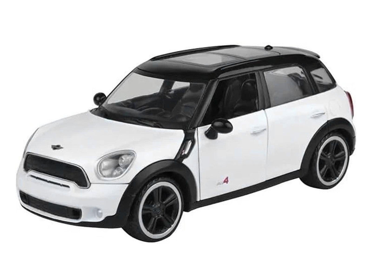 Mini Cooper S Countryman White 1/24 Diecast Car Model by Motormax-1