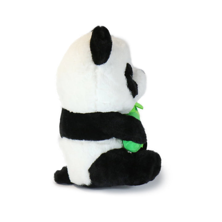 10-Inch Black and White Boo Panda with Bamboo Stick 2