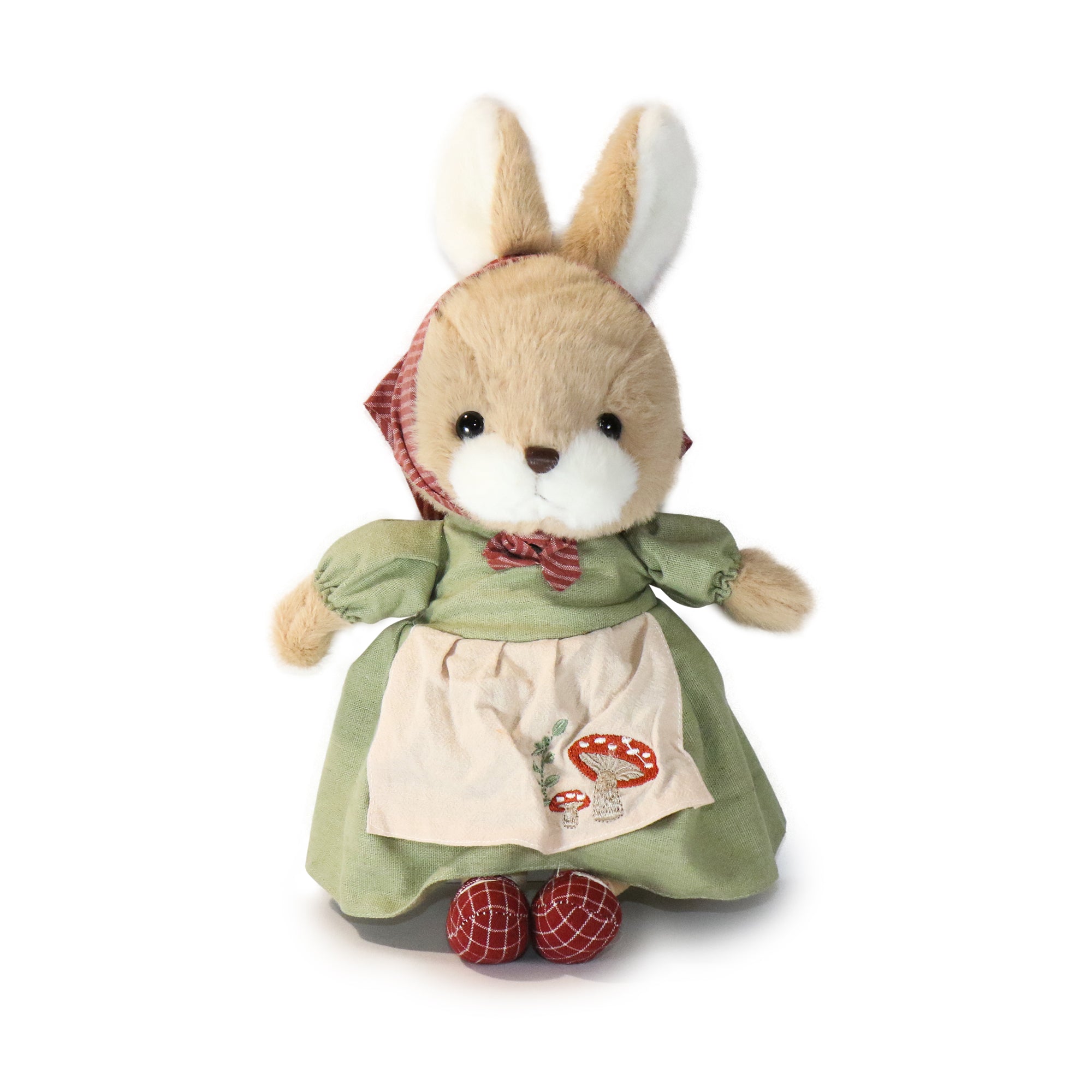 11-inch Old Towne Thistle Rabbit and Merry Rabbit with Beautiful Dress 5