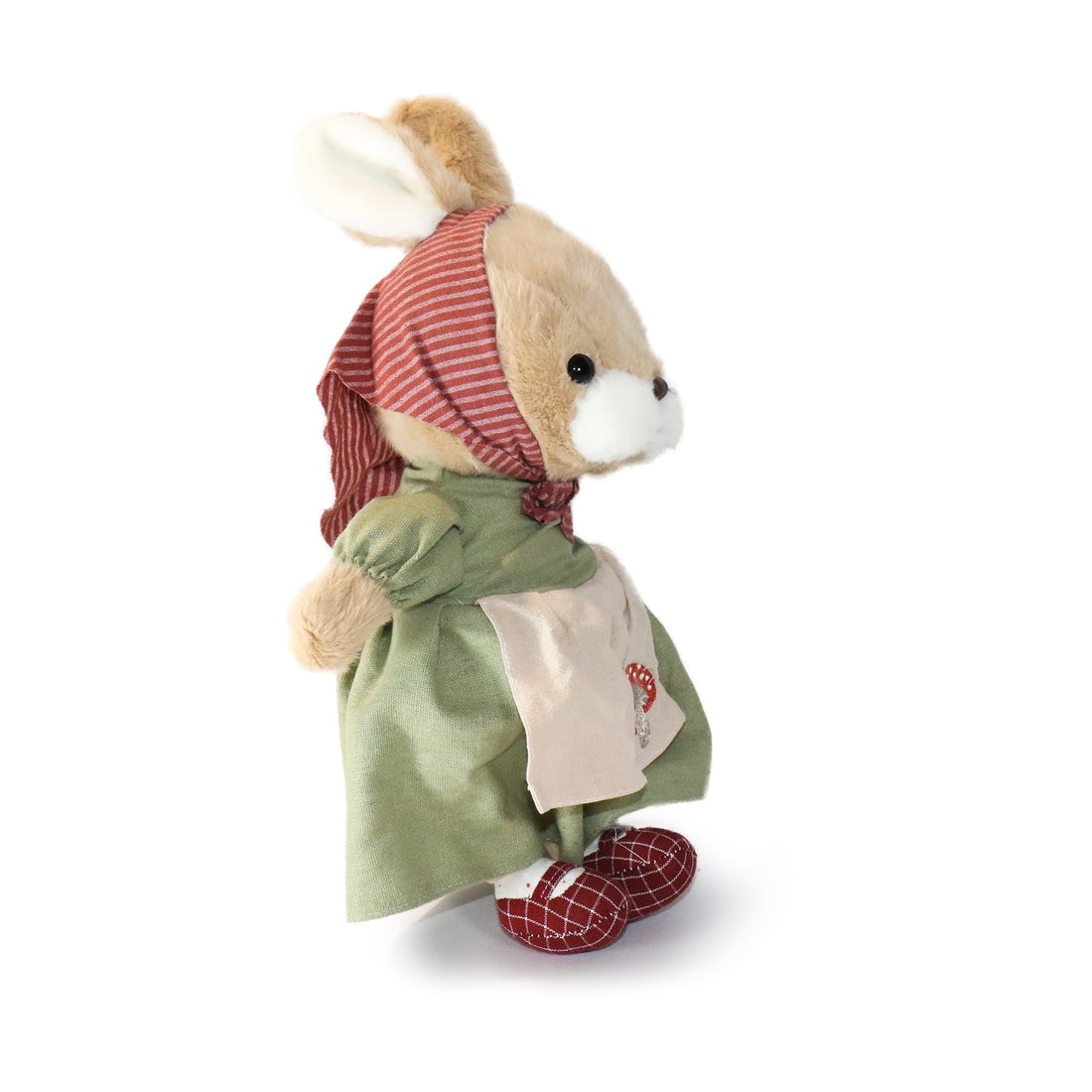11-inch Old Towne Thistle Rabbit and Merry Rabbit with Beautiful Dress 6