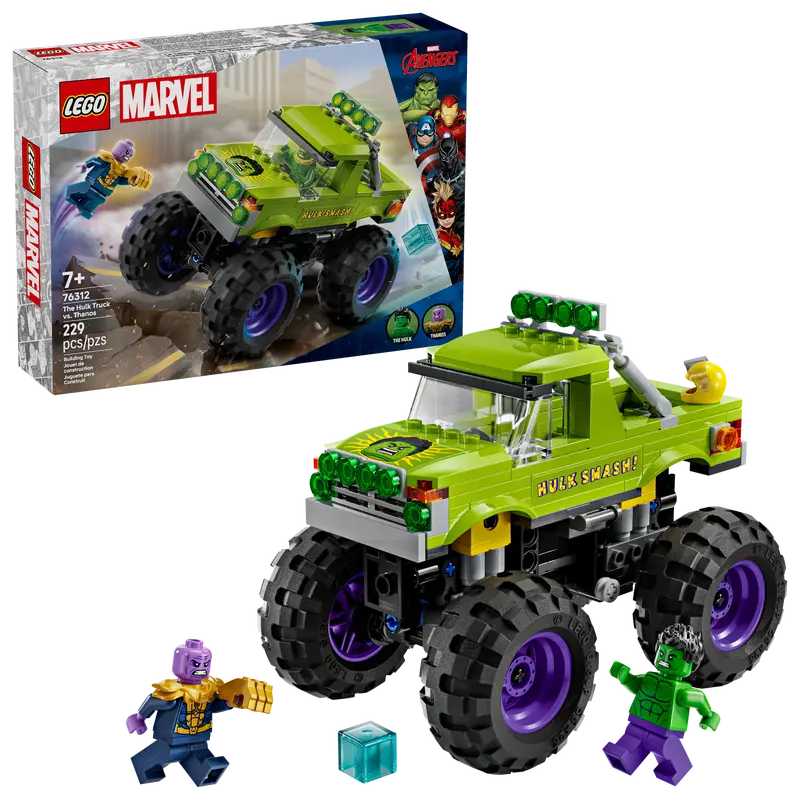 LEGO 76312 Marvel The Hulk Truck vs. Thanos 2
