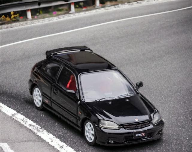 Honda Civic Type-R EK9 1st Generation in Black 1:64 by Focal Horizon