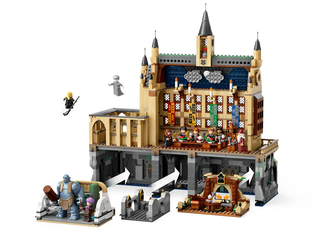 LEGO 76435 Harry Potter Hogwarts Castle: The Great Hall 5