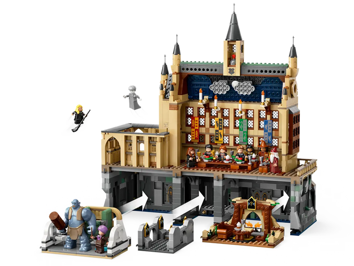 LEGO 76435 Harry Potter Hogwarts Castle: The Great Hall 5