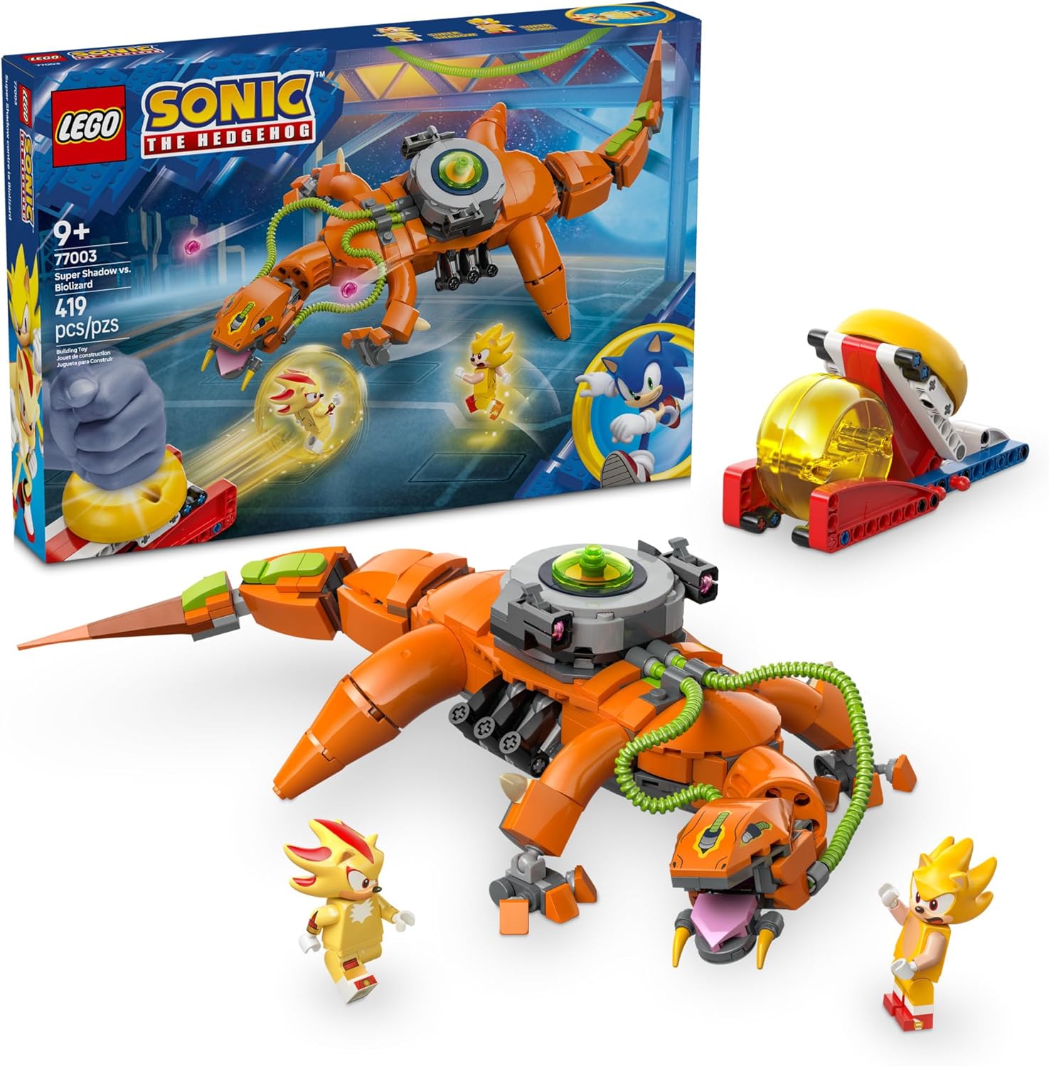 LEGO 77003 Sonic The Hedgehog - Super Shadow vs. Biolizard 2