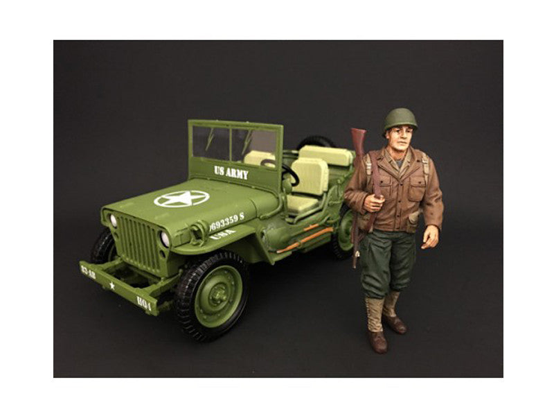 US Army WWII Figure I For 1:18 Scale Models by American Diorama-0