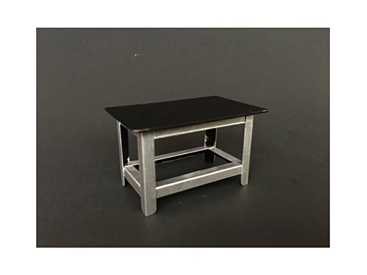 Metal Work Bench For 1:24 Scale Models by American Diorama-0