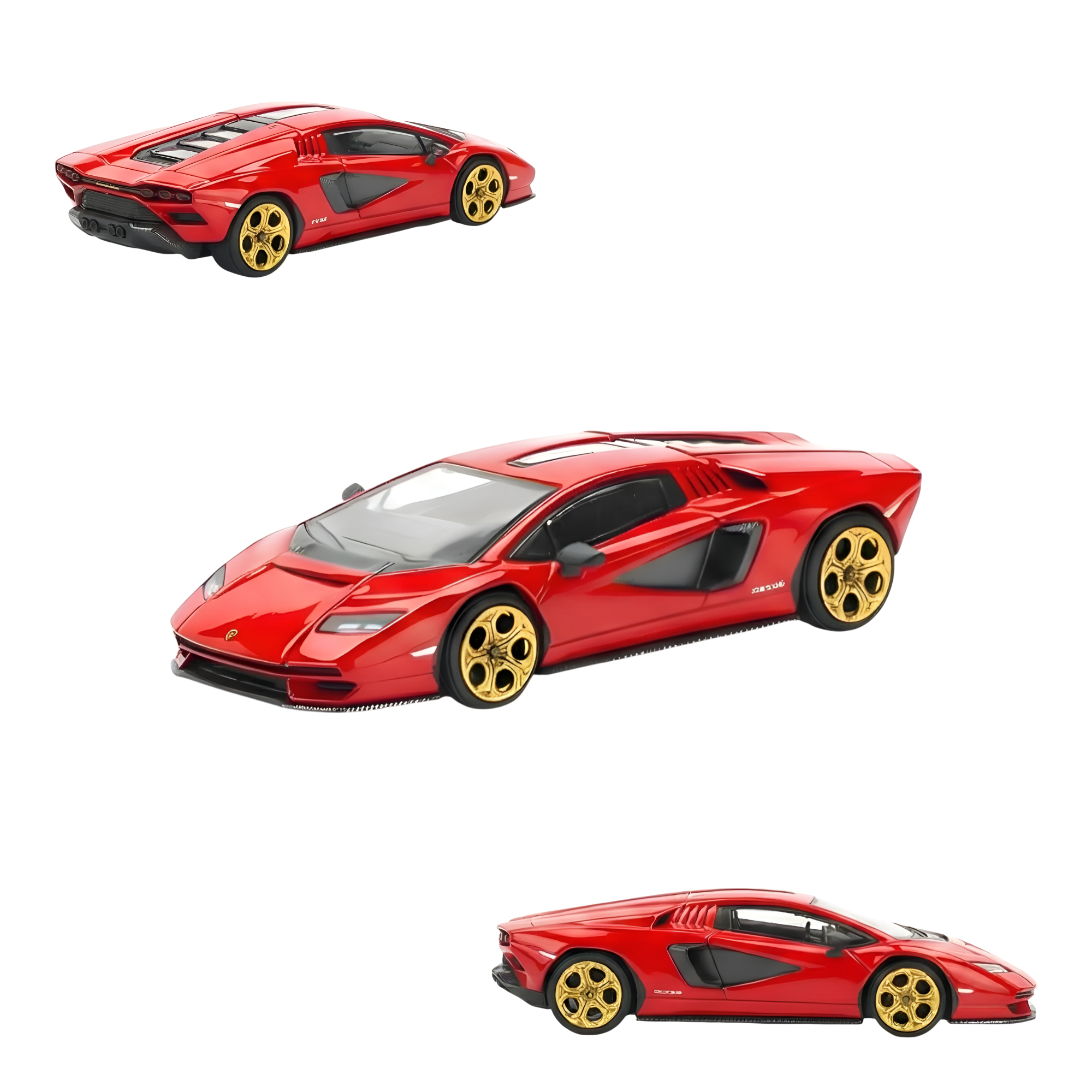 Lamborghini Countach LPI-800 Rosso 1:64 by PopRace 