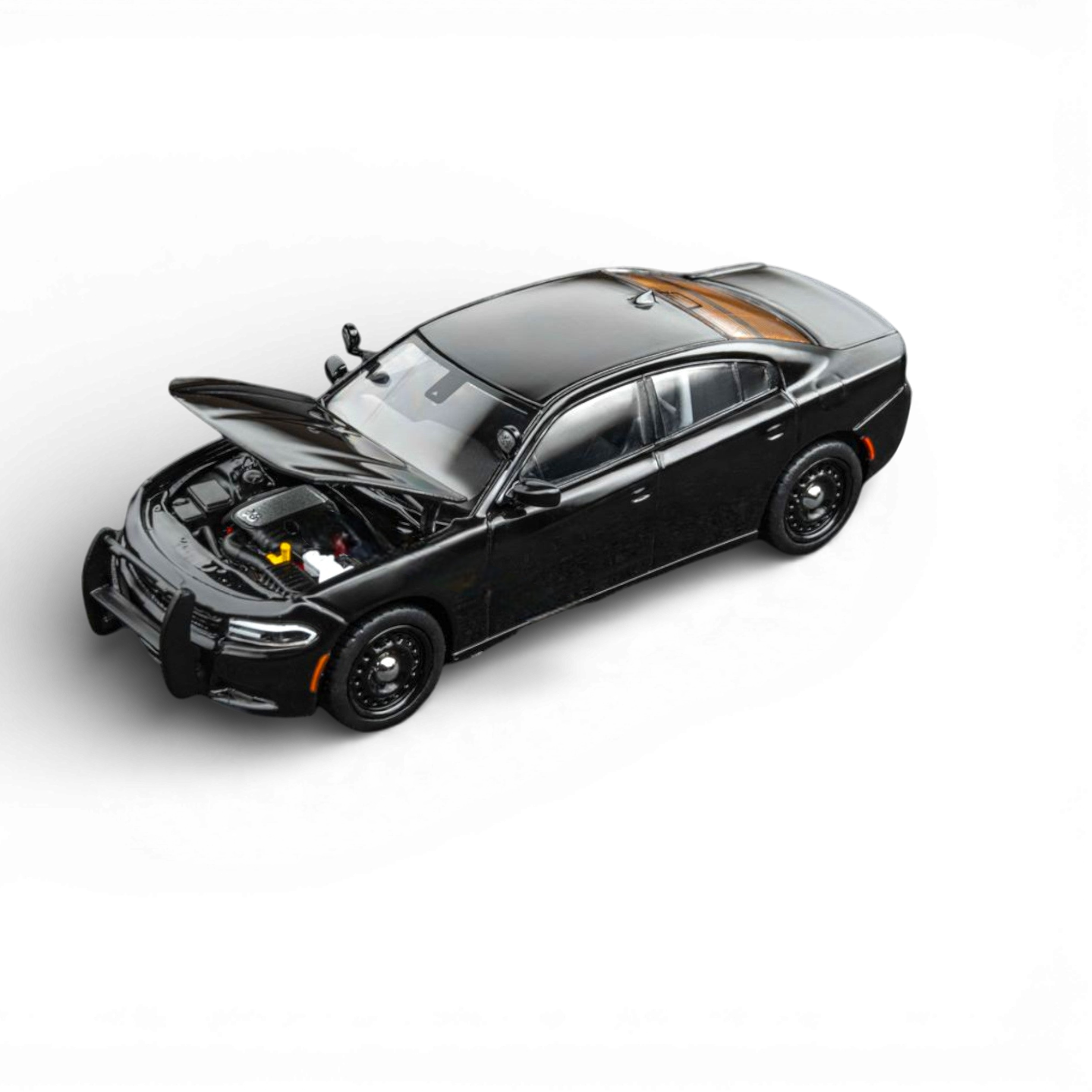 Dodge Warhorse Police Interceptor Black 1:64 by Elite Collectibles  2