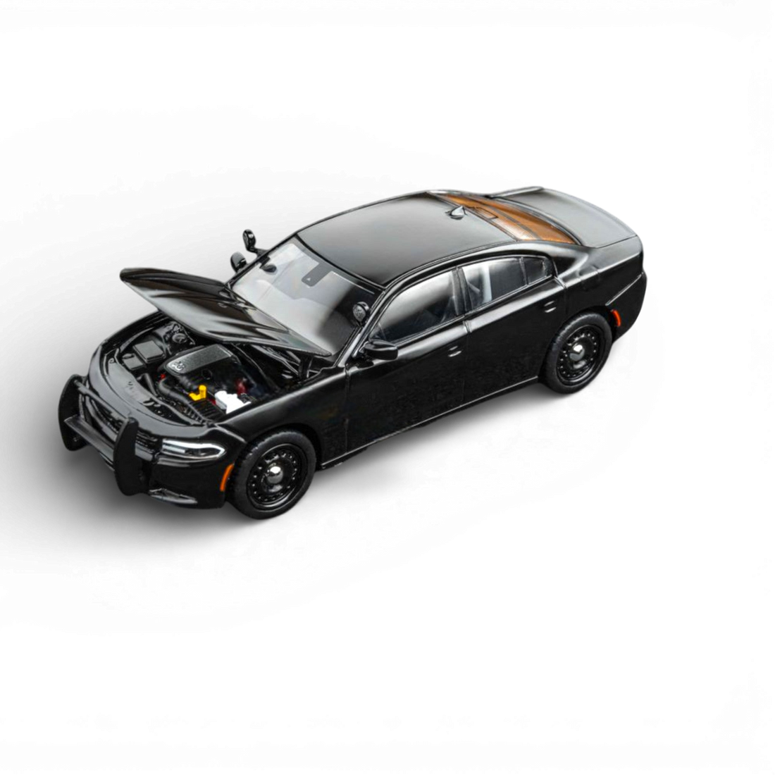 Dodge Warhorse Police Interceptor Black 1:64 by Elite Collectibles  2