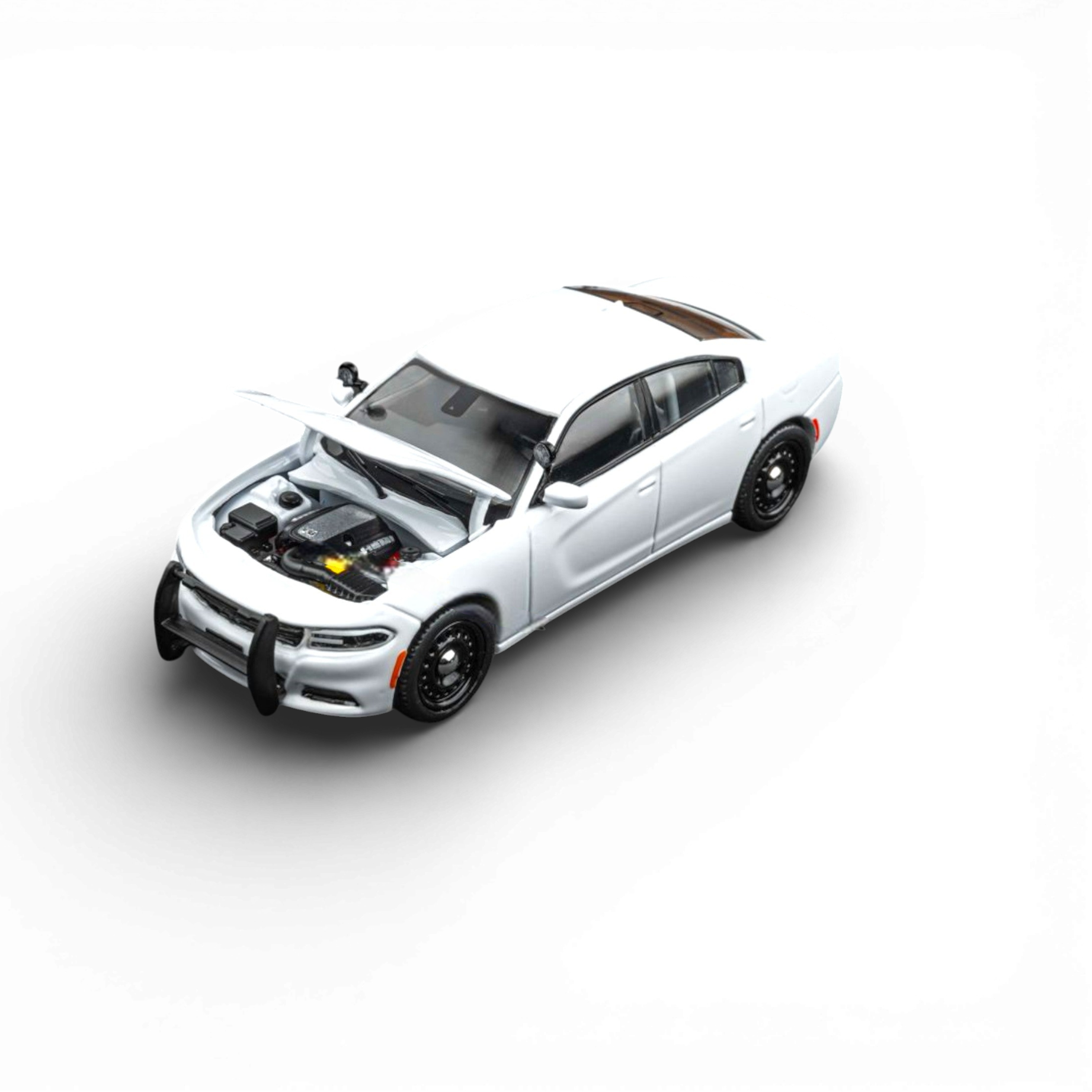 Dodge Warhorse Police Interceptor White 1:64 by Elite Collectibles 2