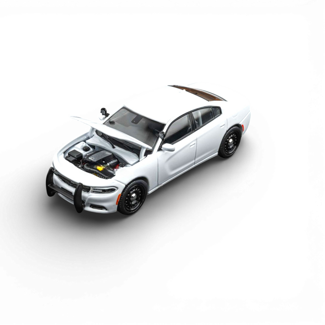 Dodge Warhorse Police Interceptor White 1:64 by Elite Collectibles 2