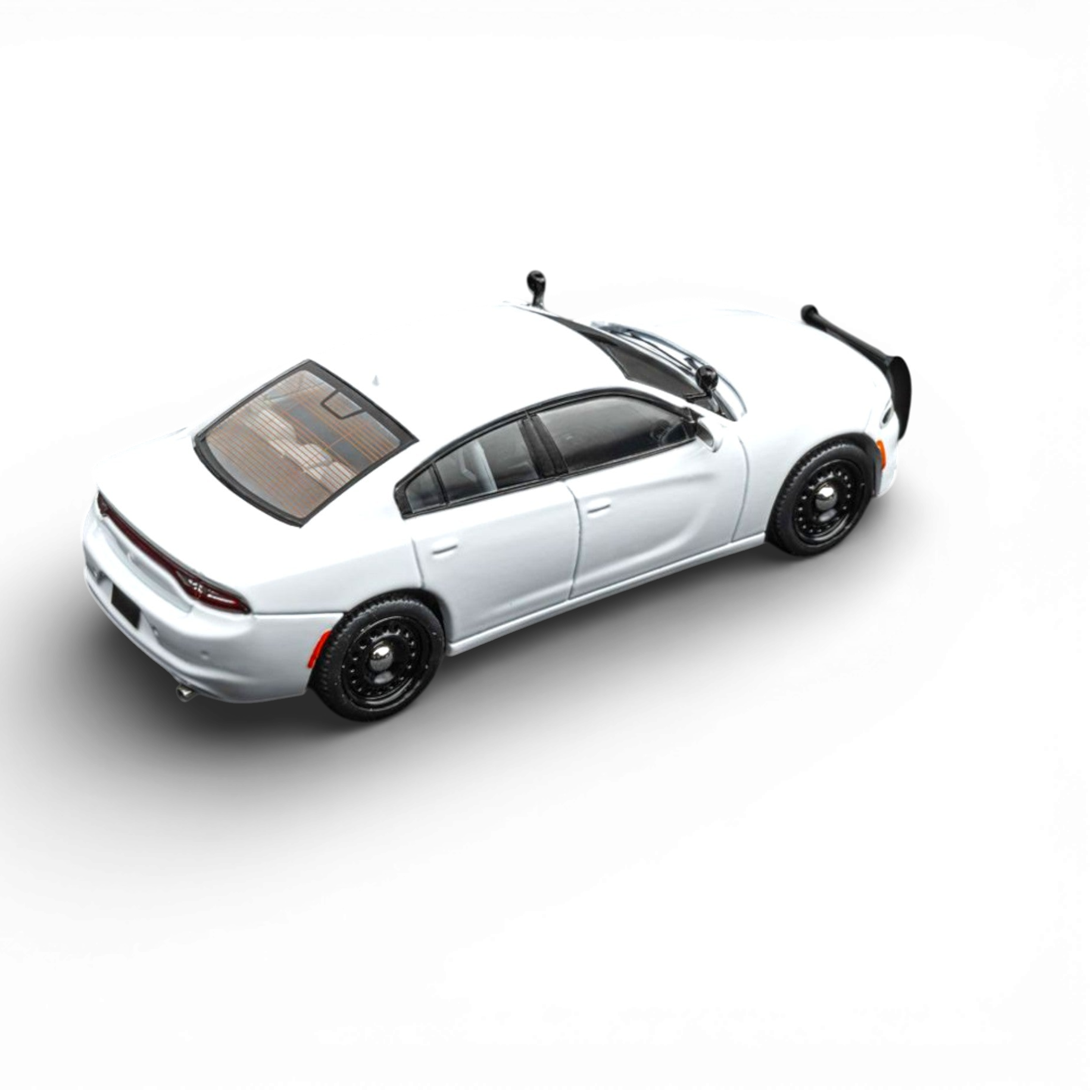 Dodge Warhorse Police Interceptor White 1:64 by Elite Collectibles  3