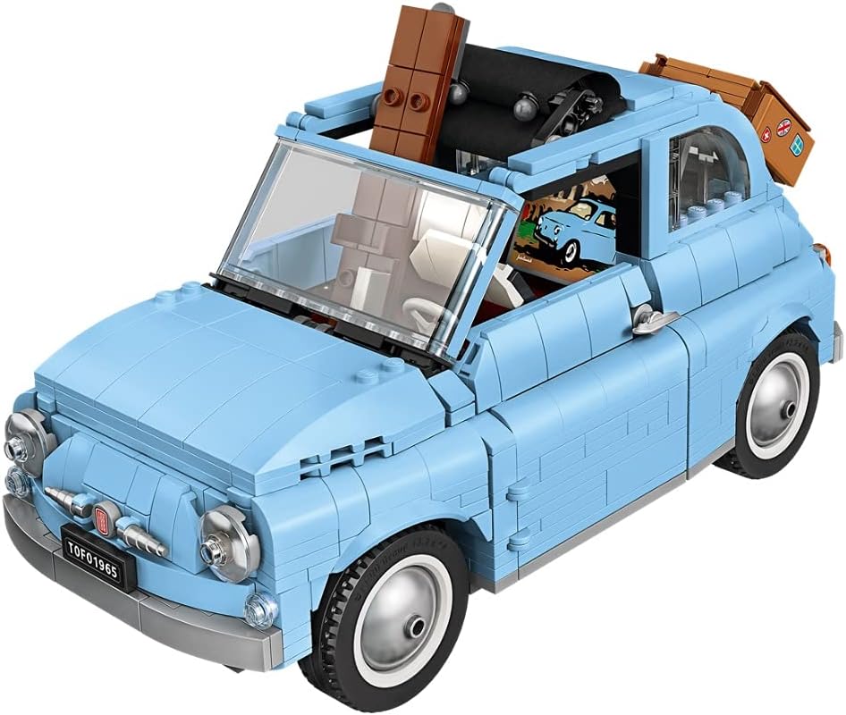 LEGO 77942 Fiat Blue *Retired* 2