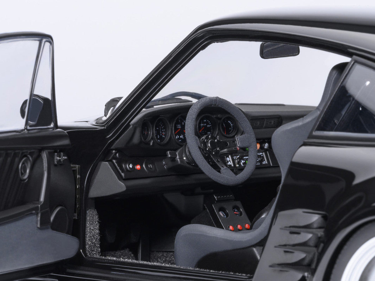 Porsche 911 (930) Turbo "Blackbird" Black "Wangan Midnight - Comic #1 Version" Manga 1/18 Model Car by Autoart 2