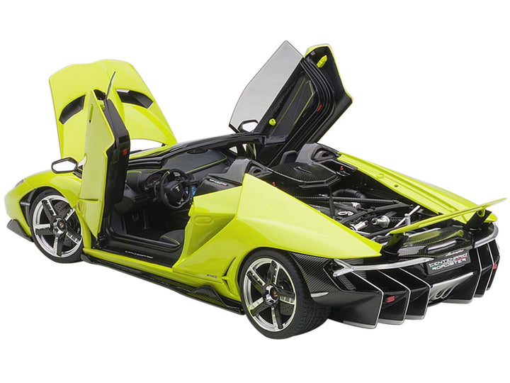 Lamborghini Centenario Roadster Verde Scandal / Solid Light Green 1/18 Model Car by Autoart-1
