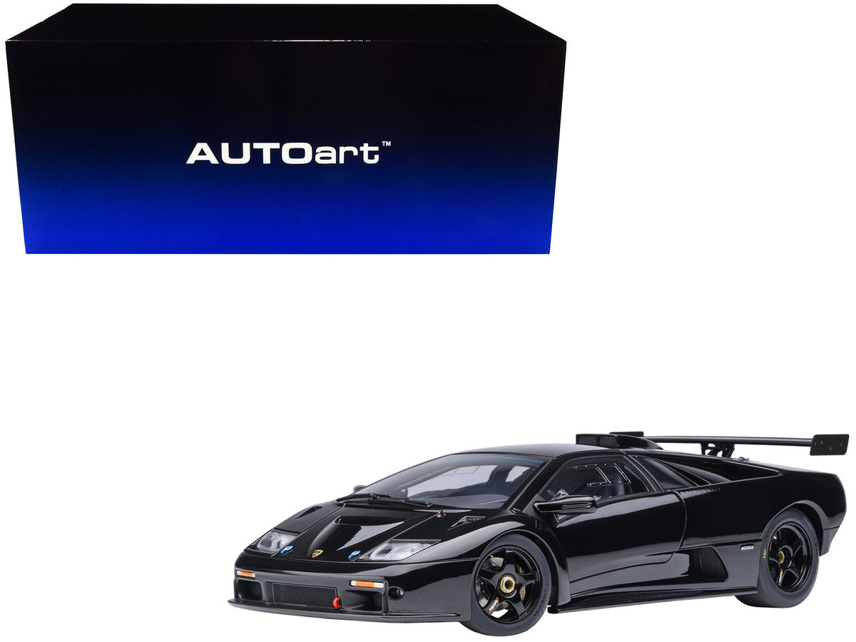 Lamborghini Diablo GTR Deep Black 1/18 Model Car by Autoart-4