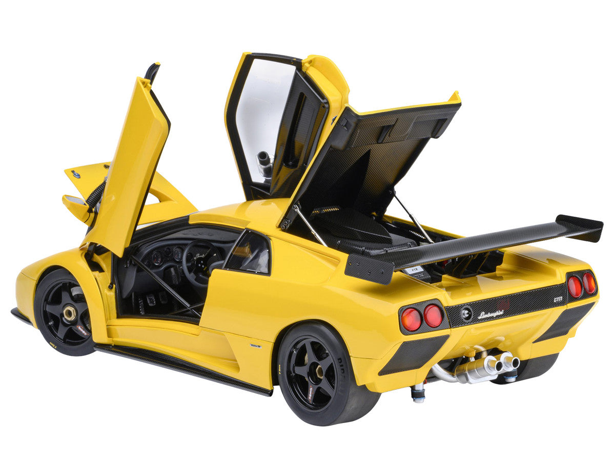 Lamborghini Diablo GTR Superfly Yellow 1/18 Model Car by Autoart-0