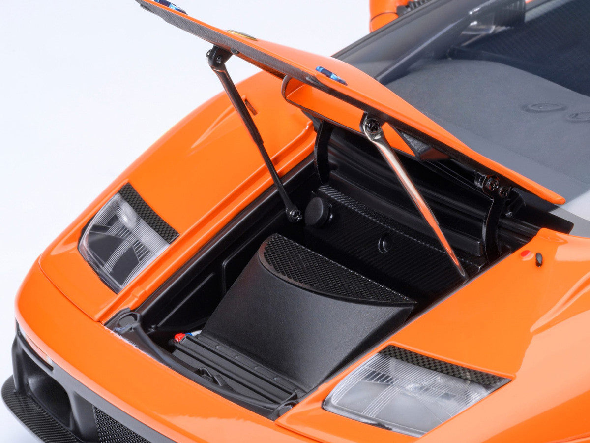 Lamborghini Diablo GTR Arancio Ishtar Orange 1/18 Model Car by Autoart-2