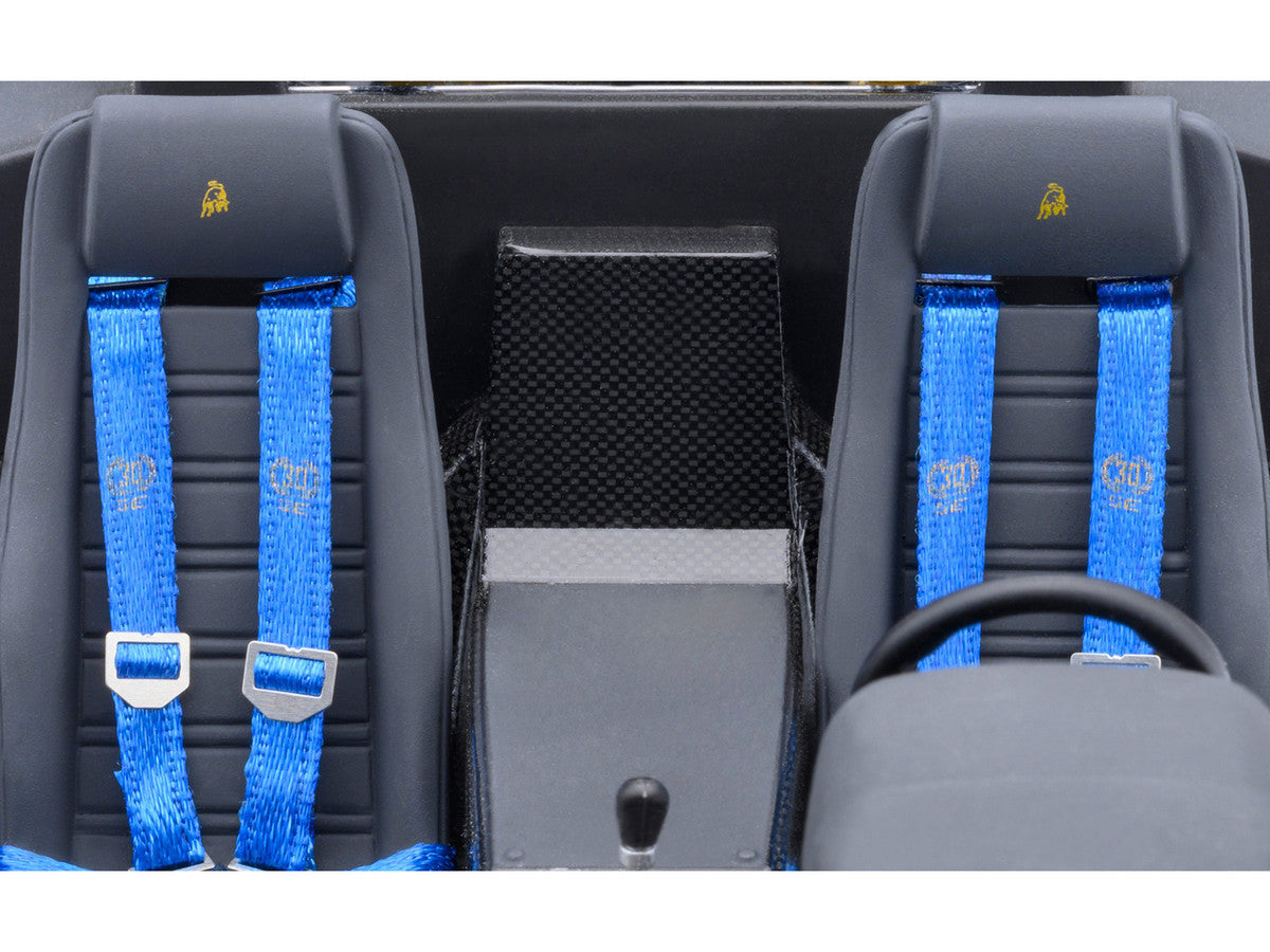 Lamborghini Diablo SE30 Jota Superfly Yellow 1/18 Model Car by Autoart-2