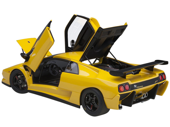 Lamborghini Diablo SV-R Superfly Yellow 1/18 Model Car by Autoart-1