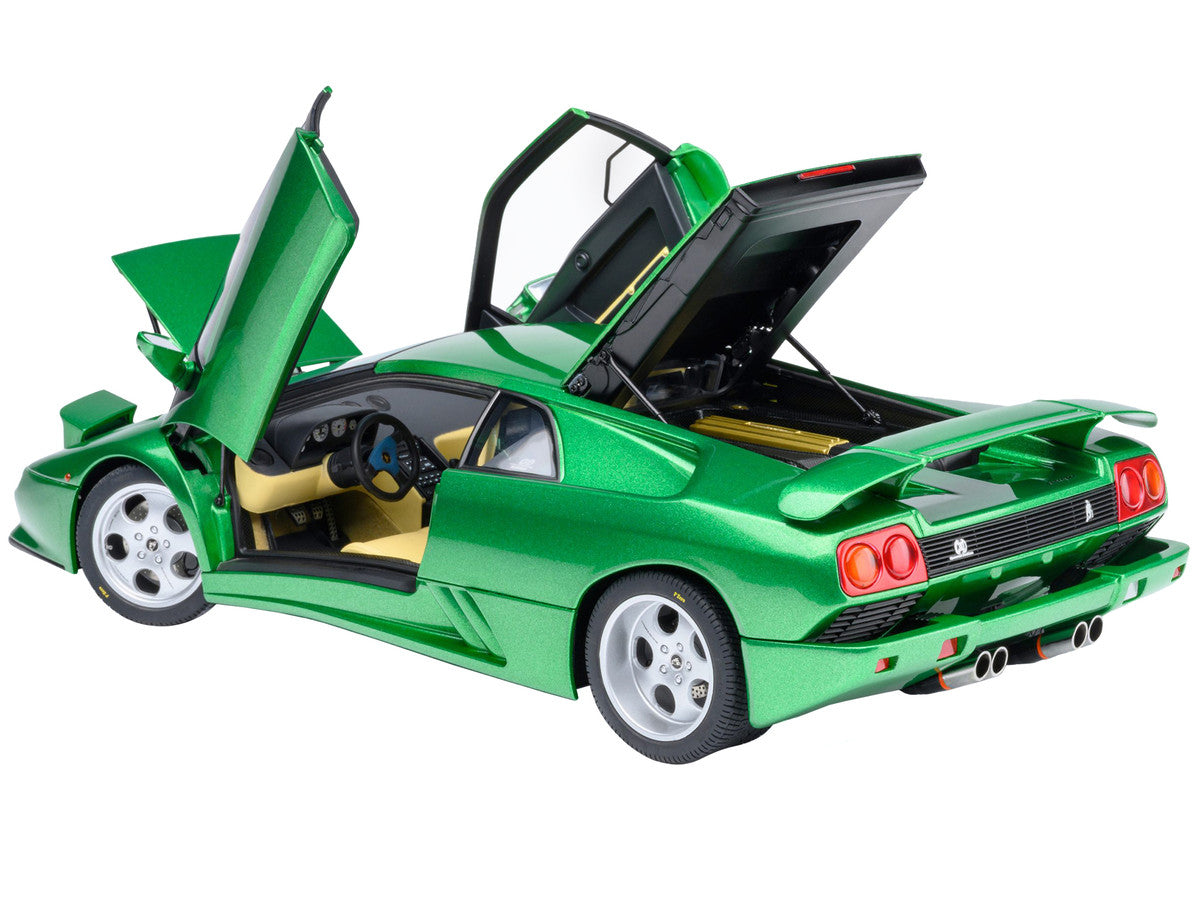 Lamborghini Diablo SE30 Verde Mic/Green Metallic 1/18 Model Car by Autoart-0