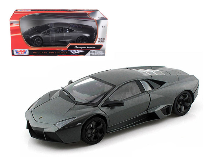 Lamborghini Reventon Gray Metallic 1/18 Diecast Model Car by Motormax-0