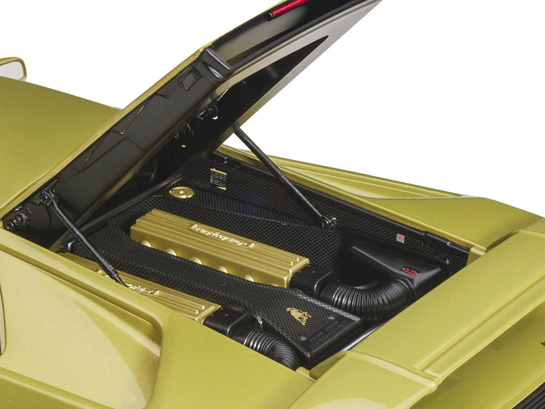 Lamborghini Diablo SE30 Giallo Spyder Yellow Metallic 1/18 Model Car by Autoart-3