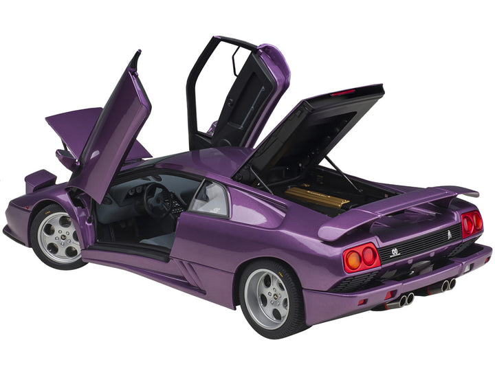 Lamborghini Diablo SE30 Viola Purple Metallic 1/18 Model Car by Autoart-1