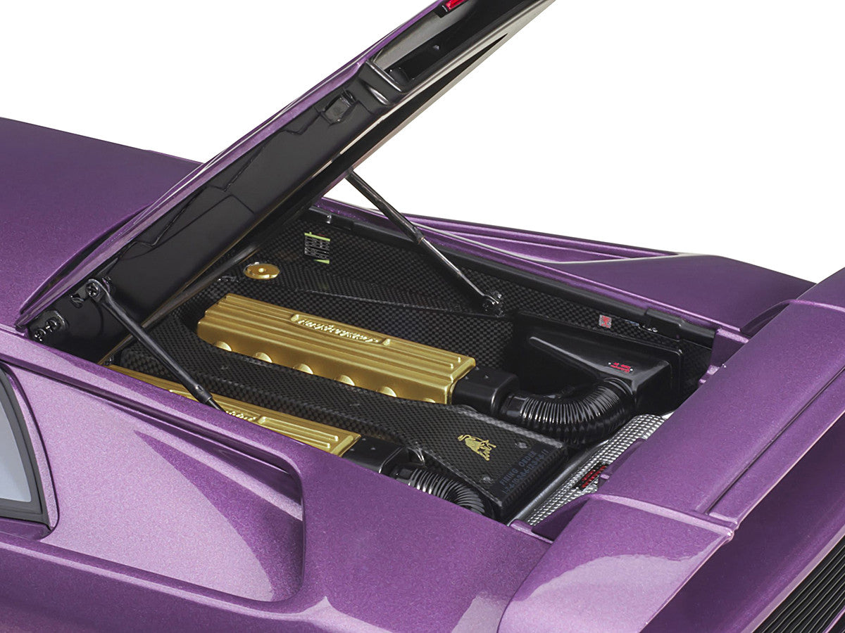 Lamborghini Diablo SE30 Viola Purple Metallic 1/18 Model Car by Autoart-3