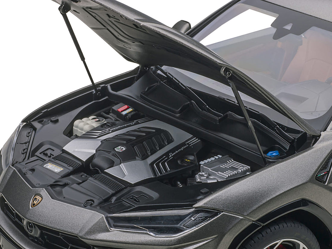 Lamborghini Urus Grigio Lynx Gray Metallic 1/18 Model Car by Autoart-2