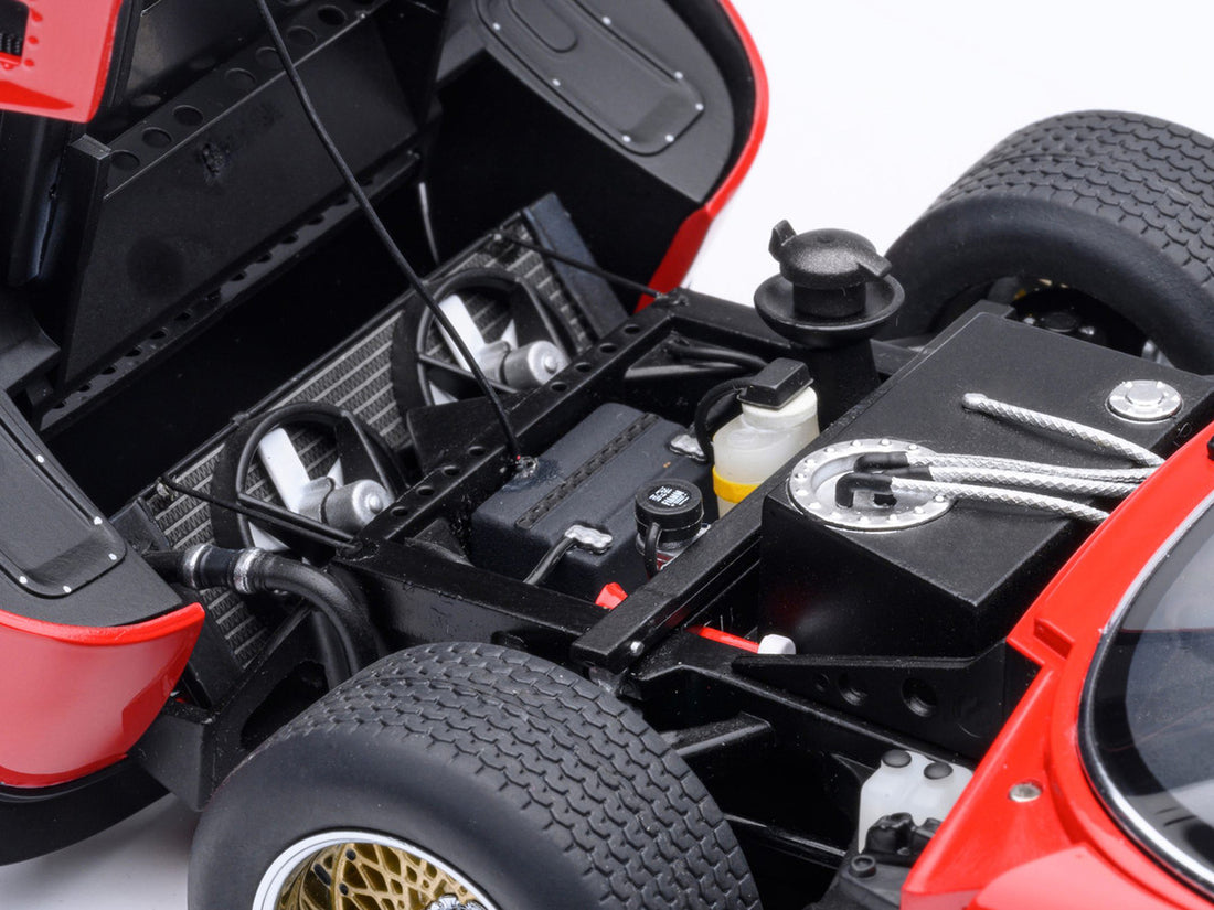 Lamborghini Miura SVR Jota Red 1/18 Model Car by Autoart-3