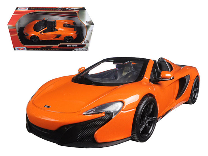 McLaren 650S Spider Orange 1/24 Diecast Model Car by Motormax-0