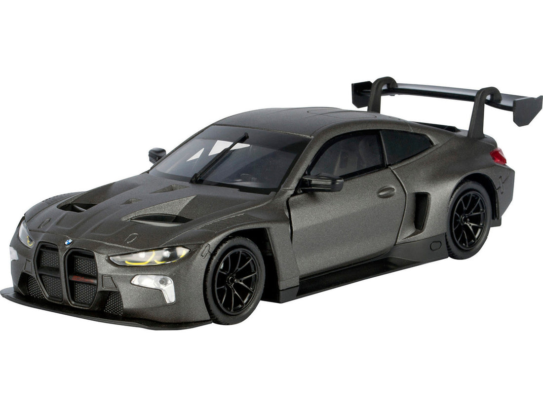 BMW M4 GT3 Matt Black "Timeless Legends" Series 1/24 Diecast Model Car by Motormax-1